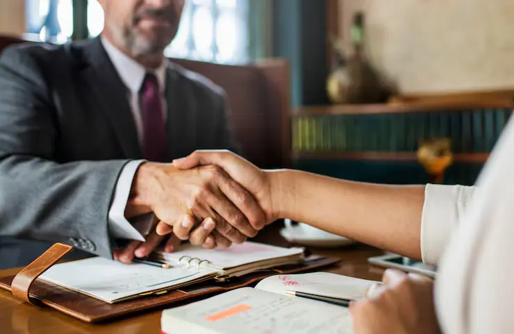 Handshake — notarial power of attorney